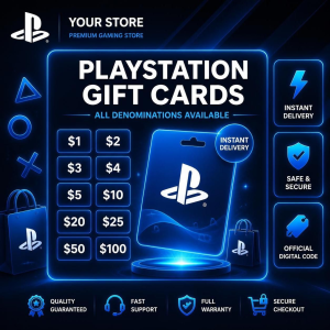 playstation gift card USA — $1