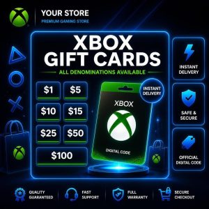 xbox gift card usa — $1